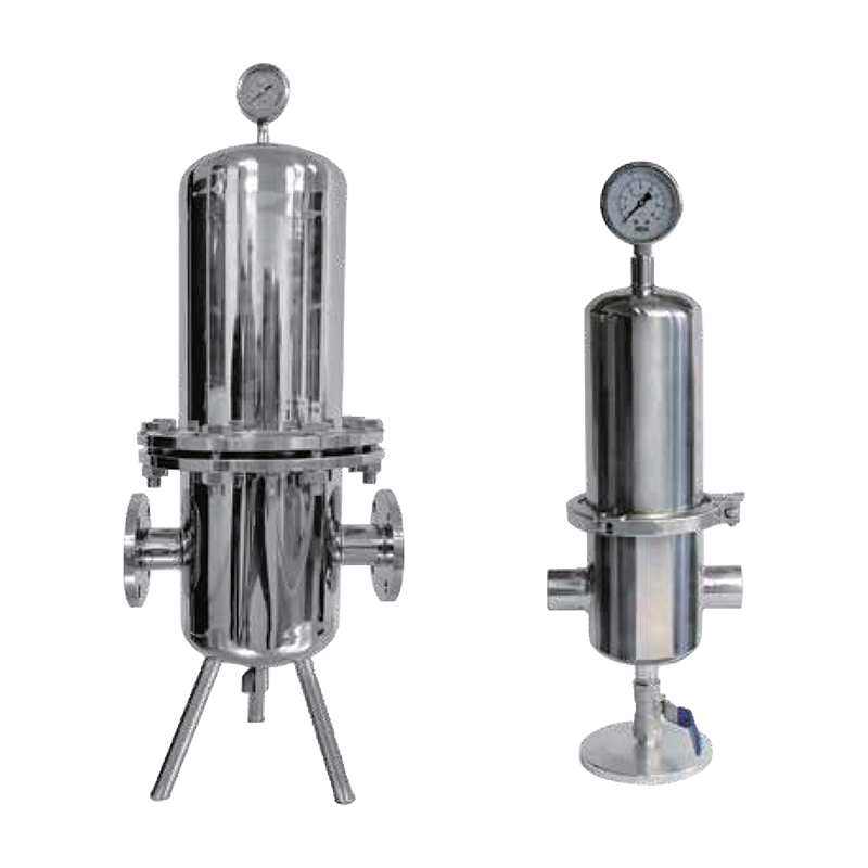 Steril mikrofiltrering af rustfrit stål komprimeret luftfilter til rene værelser